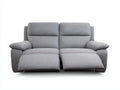 Divano reclinabile - tessuto - 176x100x101 cm - Grigio chiaro - Contemporaneo