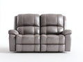 Divano reclinabile - pelle sintetica - 170x97x103 cm - Grigio tortora - Relax soggiorno